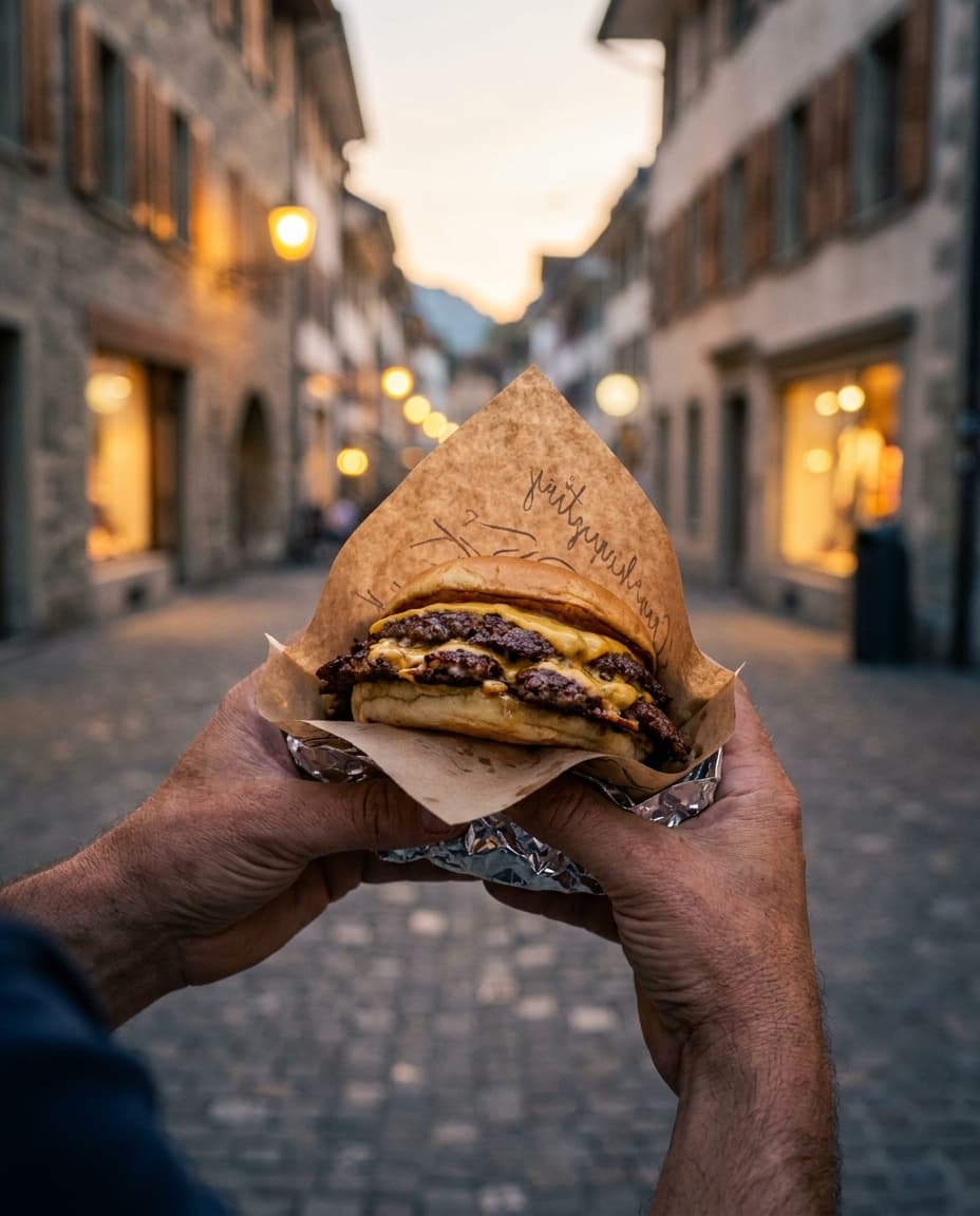 Smash Burger zum Mitnehmen in Altstätten